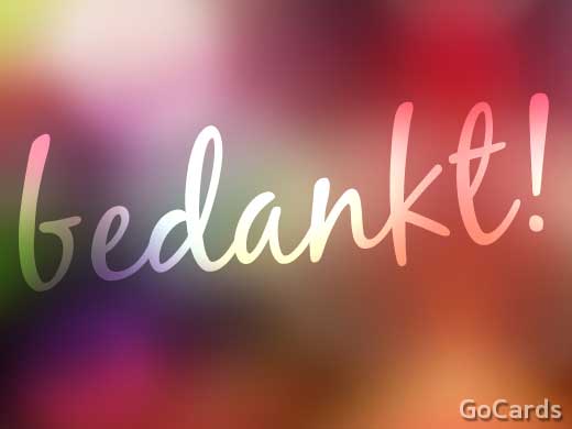 Welp E-cards op GoCards.nl - E-card - Bedankt - Bedankt DB-91