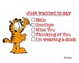 Just wanted to say