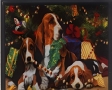 Hondjes met kerstcadeaus