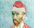 Vincent van Gogh als Kerstman