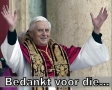 Bedankt voor die...