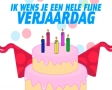 Ik wens je een hele fijne verjaardag