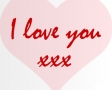 I love you xxx
