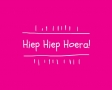 Hiep hiep hoera