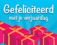 Gefeliciteerd met je verjaardag