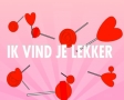 Ik vind je lekker