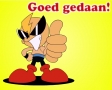 Goed gedaan!