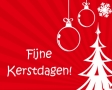 Fijne kerstdagen
