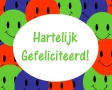 Hartelijk gefeliciteerd