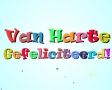 Van harte gefeliciteerd