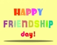 Happy friendship day