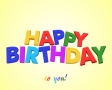 Happy birthday to you