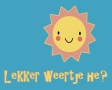 Lekker weertje he