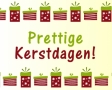 Prettige Kerstdagen