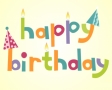 Happy birthday
