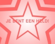 Je bent een held!