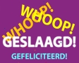 Whoop gefeliciteerd!