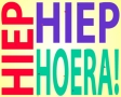 Hiep hiep hoera!