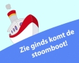 Zie gings komt de stoomboot!