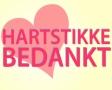Hartstikke bedankt