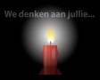 We denken aan jullie