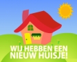 Wij hebben een nieuw huisje!