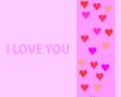 I love you