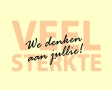 We denken aan jullie