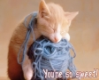 You're so sweet!